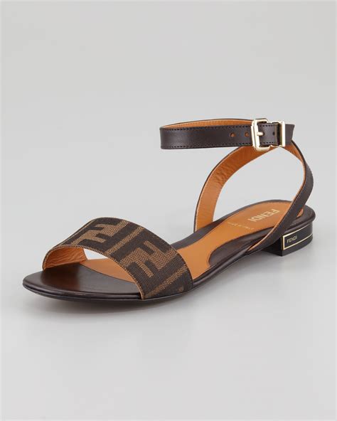 fendi flat sandals womens|fendi flat sandals women.